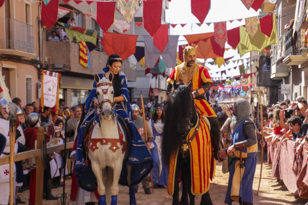 La Pobla de Vallbona acoge el mayor mercado medieval de la provincia 2 mercado medieval 2024 1 A