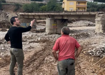 La Diputació de Valéncia activa la reconstrucción urgente de 26 puentes de su red de carreteras dañados por la DANA