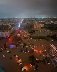 DANA LEVANTE EMV VISTA LA TORRE INUNDADA