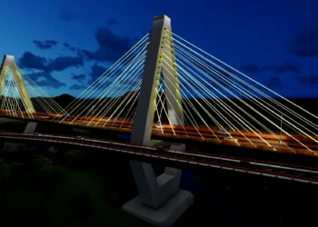 Una ingeniería valenciana diseña uno de los mayores puentes atirantados de Centroamérica, en El Salvador 1 Una ingeniería valenciana diseña uno de los mayores puentes atirantados de Centroamérica, en El Salvador