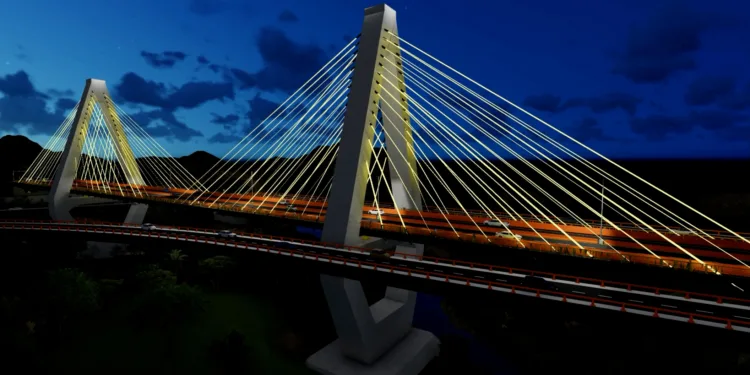 Una ingeniería valenciana diseña uno de los mayores puentes atirantados de Centroamérica, en El Salvador 1 Una ingeniería valenciana diseña uno de los mayores puentes atirantados de Centroamérica, en El Salvador