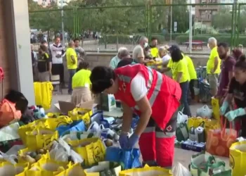 Puntos de recogida de alimentos, ropa y medicamentos en Madrid y Barcelona para la Dana