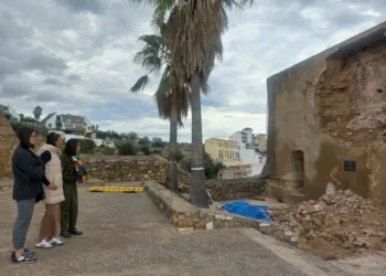 Cultura valora la intervención en el derrumbe parcial del Museo Etnológico del Castillo de Buñol por el temporal 1 Cultura valora la intervención en el derrumbe parcial del Museo Etnológico del Castillo de Buñol por el temporal