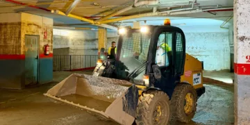 La Diputació de Valéncia inicia la extracción de lodos y residuos de 660 garajes para evitar problemas de salud