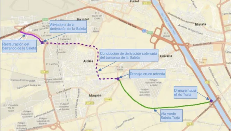 Los barrancos volverán a desbordarse y el Estado y su inacción durante décadas ha de diseñar soluciones