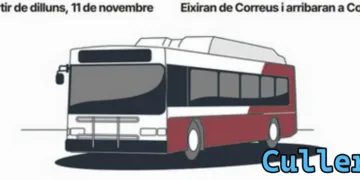 Cullera pone autobús a institutos de Tavernes, Sueca y Gandía y a Valencia para trabajadores desde el lunes