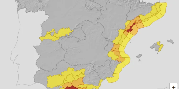 Xàbia acumula desde las 00h 123 litros de precipitación