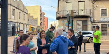La alcaldesa de Valencia recorre con pedáneos y ediles las 3 pedanías afectadas por DANA