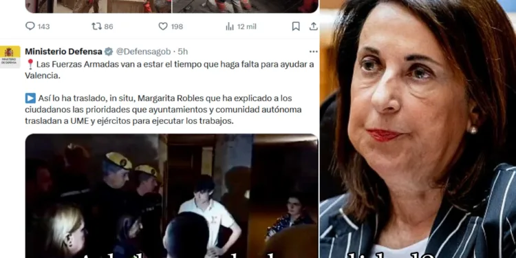 El Ministerio de Defensa defiende a Margarita Robles adulterando la realidad