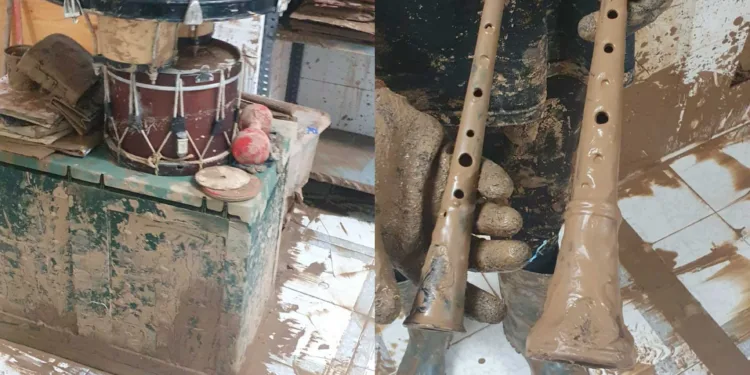 Grupos de folclore valenciano piden un S.O.S., que el barro no acabe también con la Cultura tradicional Valenciana