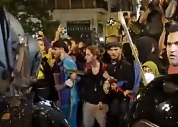 Video, tensión en Valencia: cargas policiales y actos vandálicos contra el patrimonio  tras una manifestación