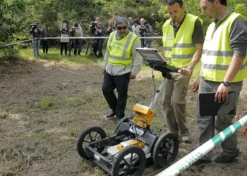 Georradares para buscar bajo el fango