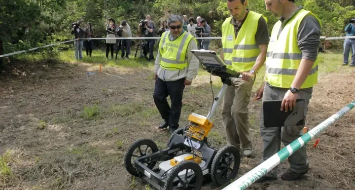 Georradares para buscar bajo el fango 1 Georradares para buscar bajo el fango