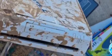 Usuarios en redes sociales denuncian la venta en el Rastro de Valencia de objetos con barro, supuestamente recogidos tras la DANA