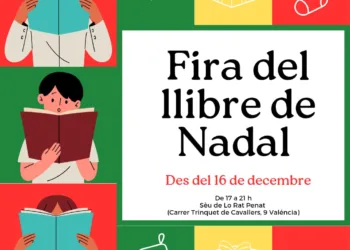 El 16 de decembre s'obri la Fira del Llibre de Nadal en Lo Rat Penat