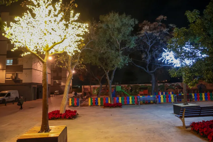 El Ajuntament de Valéncia refuerza la iluminación navideña en las tres pedanías afectadas por la Dana