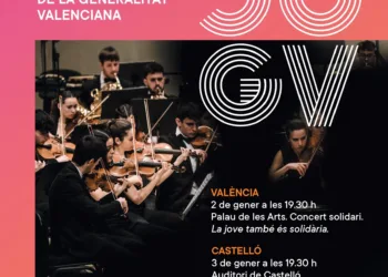 La Jove Orquestra de la Generalitat inicia en Les Arts su ‘Trobada d’Hivern’