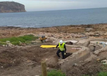 El redescubrimiento del Primer Muntanyar de Xàbia: hallan vestigios de una casamata de la Guerra Civil