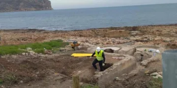 El redescubrimiento del Primer Muntanyar de Xàbia: hallan vestigios de una casamata de la Guerra Civil