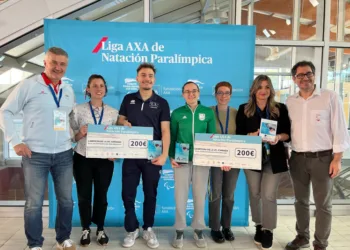 Natación paralímpica Liga AXA: María Delgado e Íñigo Llopis ganan en la última prueba