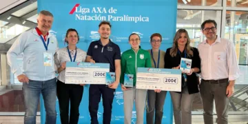 Natación paralímpica Liga AXA: María Delgado e Íñigo Llopis ganan en la última prueba
