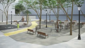 Agricultores de la Vega remodelará el jardín de la calle Aben Al-Abbar en el barrio de Albors 2 Agricultores de la Vega Jardin Aben al Abbar