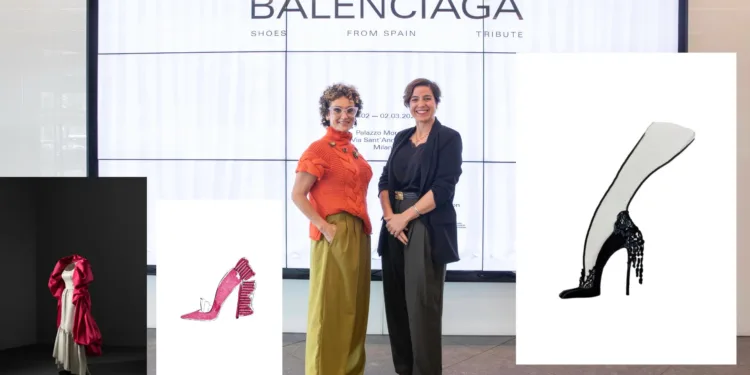 Homenaje del calzado español al maestro de la alta costura Balenciaga