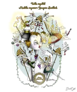 La Falla Carrera Malilla-Ingeniero Joaquín Benlloch presenta los bocetos para 2025 3 Boceto Falla Malilla Ingeniero 2025 infantil