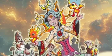 La Falla Carrera Malilla-Ingeniero Joaquín Benlloch presenta los bocetos de Fede Alonso y David Ojeda para 2025