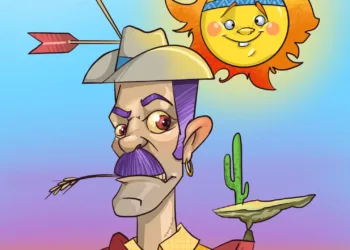 La Falla Plaza de España presenta los bocetos de Javier Rico y Agustín Torralba para 2025