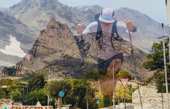 Finestrat será testigo de la hazaña de Clinton Sumner que completará 17 vueltas al Puig Campana