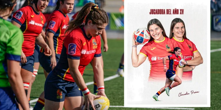 Rugby: Claudia Peña elegida mejor jugadora del año 1 Rugby: Claudia Peña elegida mejor jugadora del año