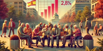 El IPC interanual se sitúa en el 2,4% y las pensiones contributivas subirán un 2,8% en 2025
