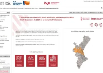 La Generalitat realiza una caracterización estadística de los municipios afectados por la riada