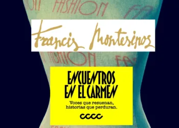 Francis Montesinos hablará en el CCCC sobre la moda de los 80