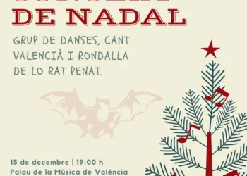 Lo Rat Penat organisa un Concert de Nadal gratuït en el Palau de la Música de Valéncia