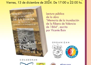 La Asociación Valentia Forum celebrará mañana una jornada benéfica literaria en Valencia 1 La Asociación Valentia Forum celebrará mañana una jornada benéfica literaria en Valencia