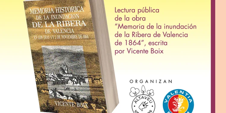 La Asociación Valentia Forum celebrará mañana una jornada benéfica literaria en Valencia 1 La Asociación Valentia Forum celebrará mañana una jornada benéfica literaria en Valencia