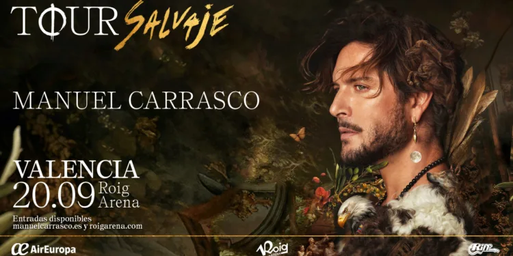 Camilo actuará en el Roig Arena el 12 de septiembre de 2025