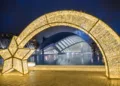 Mercado de Navidad de la Ciutat de les Arts i les Ciències en el paseo de arbotantes hasta el 6 de enero