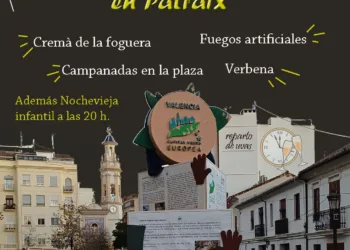 Catalá y Badenas olvidan la Nochevieja de Patraix en su programación de la Navidad