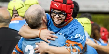 El club «Les Abelles» primer campeón de España de rugby inclusivo