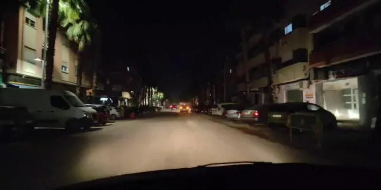 El desolador espectáculo de Catarroja a días de Navidad y por la noche 1 El desolador espectáculo de Catarroja a días de Navidad y por la noche