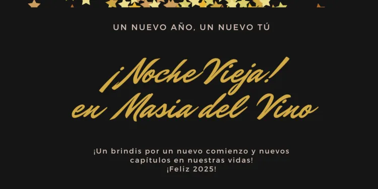 La Masía del Vino prepara una Nochevieja inolvidable con gastronomía y ambiente festivo 1 La Masía del Vino prepara una Nochevieja inolvidable con gastronomía y ambiente festivo