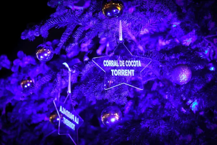 Torrent realiza un homenaje a las víctimas de la DANA en un acto en el que se inicia la Navidad