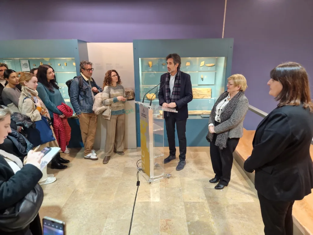 El Museo de Ciencias naturales presenta la recreación de un Chirotherium