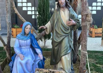 Destrozan el niño Jesús del nacimiento de Cullera