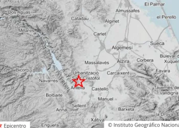 Nuevo terremoto en Antella esta madrugada