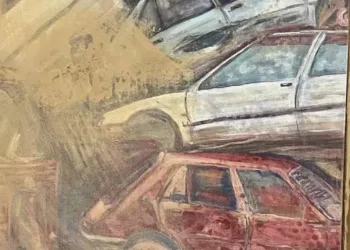 Encuentran en Paiporta un cuadro que predijo la DANA: una impactante obra rescatada del barro