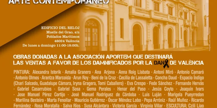 El Grupo Arte-Son organiza una exposición solidaria por la Dana en el Edificio del Reloj del puerto de Valencia 1 El Grupo Arte-Son organiza una exposición solidaria por la Dana en el Edificio del Reloj del puerto de Valencia